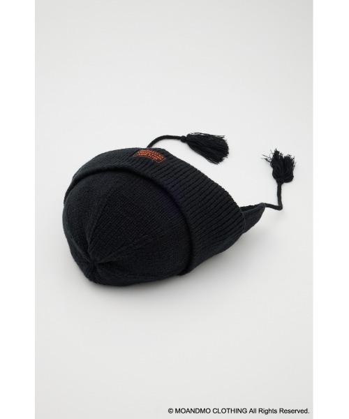 MOUSSY（マウジー）の「MOANDMO ニットキャップ（ニットキャップ/ビーニー・レディース・ブラック・FREE）」の6枚目の写真
