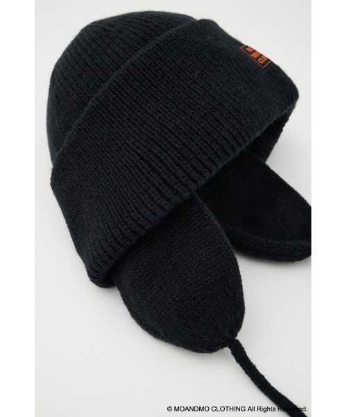 MOUSSY（マウジー）の「MOANDMO ニットキャップ（ニットキャップ/ビーニー・レディース・ブラック・FREE）」の8枚目の写真