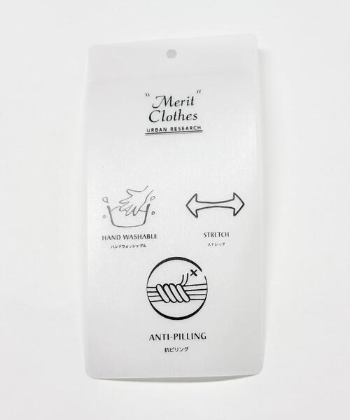 URBAN RESEARCH（アーバンリサーチ）の「フレアスリーブワンピース（ワンピース・レディース・ブラック/ネイビー・38/36）」の4枚目の写真