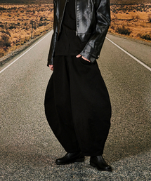 RECULER（ルキュレ）の「ワイドバルーンバギーパンツ ブラック（その他パンツ）」