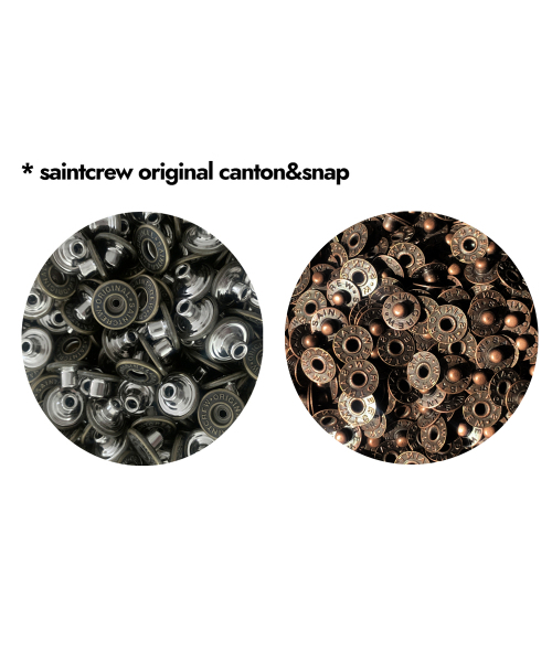 SAINTCREW(セントクルー)の「ジッパーポケットビッグクロスバッグ ZPC-138 デニムブラック BRS(メッセンジャーバッグ・メンズ・その他・フリー)」の10枚目の写真