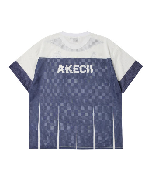 AKECII(アケシ)の「エイティナイン メッシュジャージ ショートスリーブ-ホワイト(Tシャツ/カットソー・メンズ・その他・MEDIUM/LARGE)」の7枚目の写真