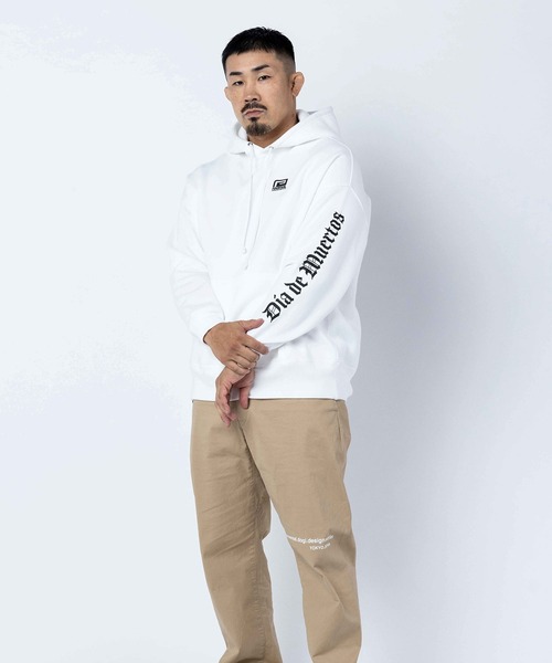 reversal.dogi.design.works(リバーサル・ドーギ・デザイン・ワークス)の「<reversal/リバーサル>CALAVERA SWEAT HOODIE(パーカー・メンズ・ホワイト/ブラック・X-LARGE/MEDIUM/LARGE)」の9枚目の写真