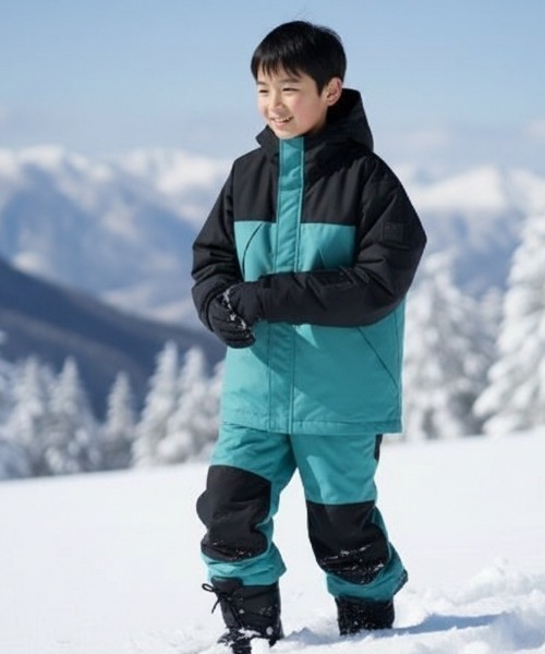 スノーウェア OPグリーン 上下セット セール】【OP:オーピー】キッズ