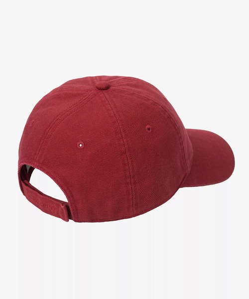 Carhartt(カーハート)の「Carhartt WIP/カーハート ダブリューアイピー キャップ SELBY CANVAS CAP I035414(キャップ・メンズ・レッド/ダークネイビー/ブラック・FREE)」の7枚目の写真