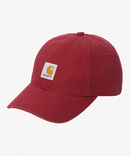 Carhartt(カーハート)の「Carhartt WIP/カーハート ダブリューアイピー キャップ SELBY CANVAS CAP I035414(キャップ・メンズ・レッド/ダークネイビー/ブラック・FREE)」の6枚目の写真