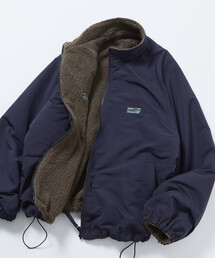 FREAK'S STORE | 限定展開 リラックスフィット ナイロンフリース リバーシブル スタンドブルゾン(ブルゾン)