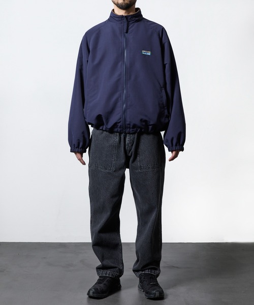 FREAK'S STORE（フリークスストア）の「限定展開 リラックスフィット ナイロンフリース リバーシブル スタンドブルゾン（ブルゾン・メンズ・ブラック/ネイビー/チャコールグレー・LARGE/MEDIUM/SMALL/X-LARGE）」の12枚目の写真