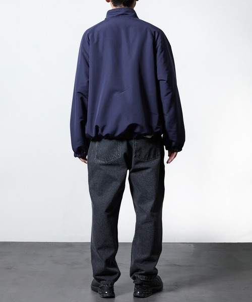 FREAK'S STORE（フリークスストア）の「限定展開 リラックスフィット ナイロンフリース リバーシブル スタンドブルゾン（ブルゾン・メンズ・ブラック/ネイビー/チャコールグレー・LARGE/MEDIUM/SMALL/X-LARGE）」の14枚目の写真