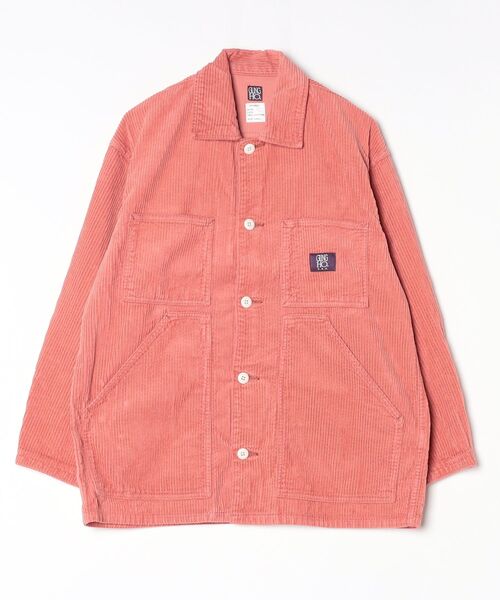 GUNG HO（ガンホー）の「GUNG HO ガンホー / FATIGUE COVER JACKET コーデュロイ（ミリタリージャケット・メンズ・ブラック/ブルー/レッド・SMALL）」の3枚目の写真