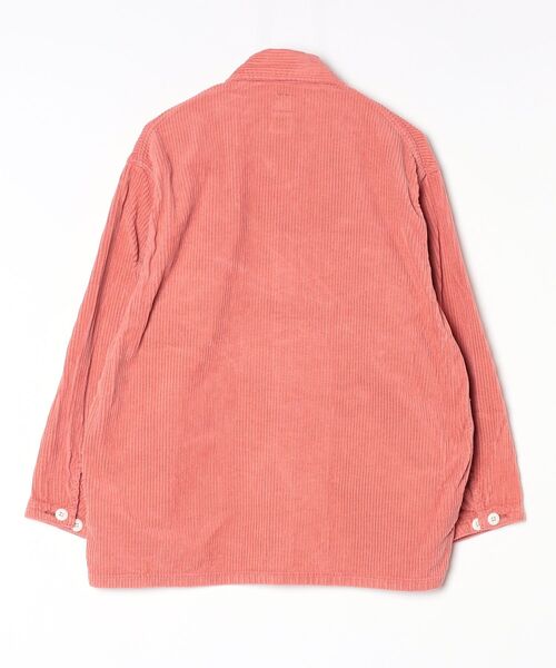 GUNG HO（ガンホー）の「GUNG HO ガンホー / FATIGUE COVER JACKET コーデュロイ（ミリタリージャケット・メンズ・ブラック/ブルー/レッド・SMALL）」の4枚目の写真