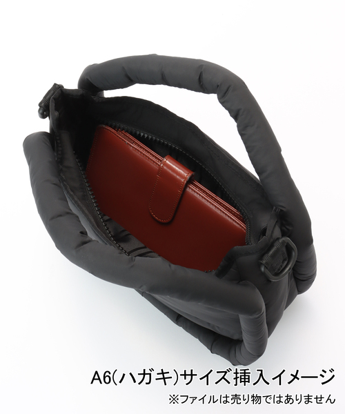 HUNTER(ハンター)の「HUNTER/ ハンター MIDI HOBO(ショルダーバッグ・レディース・ブラック・FREE)」の6枚目の写真