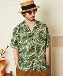 schott(�V���b�g)��Schott/�V���b�g/HORSE RAYON SHIRT/�z�[�X ���[���� �V���c(�V���c/�u���E�X)