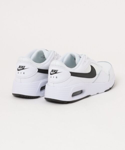 NIKE(ナイキ)の「NIKE ナイキ AIR MAX SC メンズスニーカー(エアマックスSC) CW4555(スニーカー・メンズ・ホワイト×ブラック・25.5cm/26.0cm/26.5cm/27.0cm/27.5cm/28.0cm/29.0cm/30.0cm/28.5cm)」の2枚目の写真
