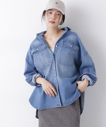 トップス Healthy Denim Healthy denim（ヘルシーデニム） デニムシャツ Almond Crop