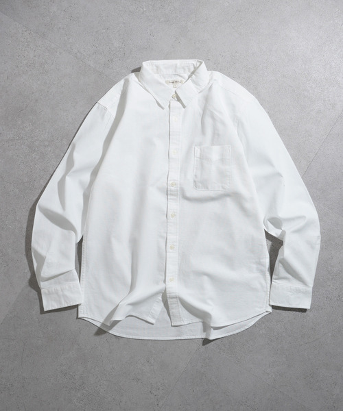 ZIP FIVE(ジップファイブ)の「パナマ レギュラー長袖シャツ(シャツ/ブラウス・メンズ・ブラック/ホワイト系/ネイビー系/ホワイト/ネイビー系1・MEDIUM/LARGE/X-LARGE)」の1枚目の写真