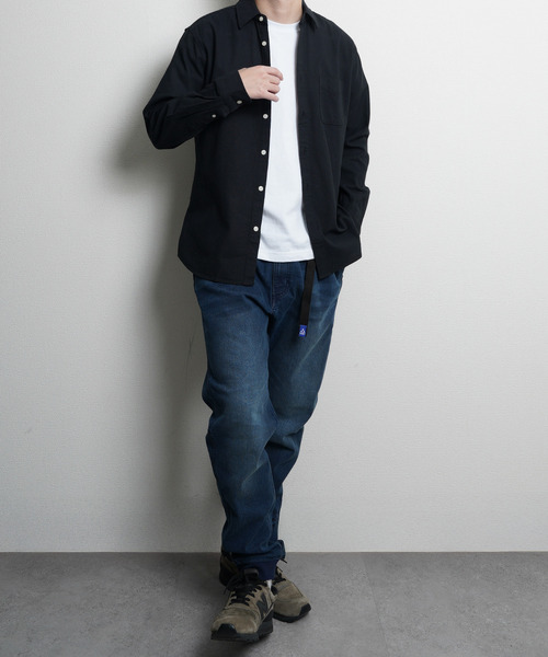 ZIP FIVE(ジップファイブ)の「パナマ レギュラー長袖シャツ(シャツ/ブラウス・メンズ・ブラック/ホワイト系/ネイビー系/ホワイト/ネイビー系1・MEDIUM/LARGE/X-LARGE)」の22枚目の写真