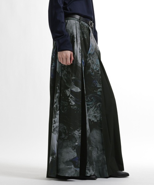 HARE(ハレ)の「HAKAMAガラワイドパンツ by MAO KAWASAKI(HARE)(その他パンツ・メンズ・ホワイト系その他/ブラック系その他・FREE)」の7枚目の写真