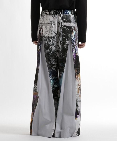 HARE(ハレ)の「HAKAMAガラワイドパンツ by MAO KAWASAKI(HARE)(その他パンツ・メンズ・ホワイト系その他/ブラック系その他・FREE)」の10枚目の写真