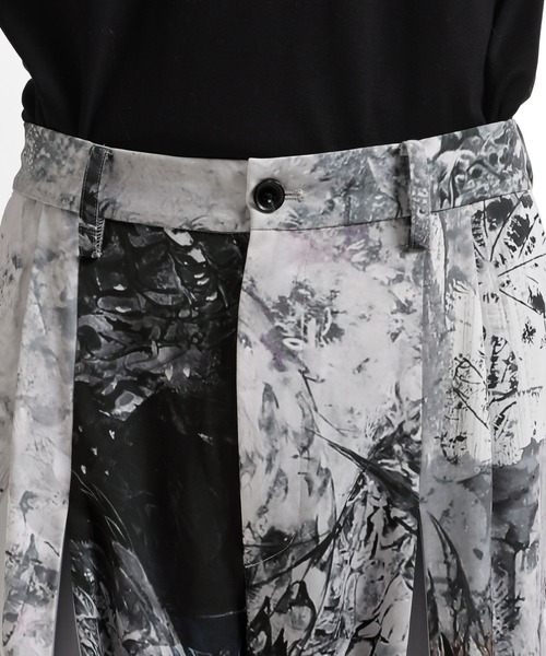 HARE(ハレ)の「HAKAMAガラワイドパンツ by MAO KAWASAKI(HARE)(その他パンツ・メンズ・ホワイト系その他/ブラック系その他・FREE)」の11枚目の写真