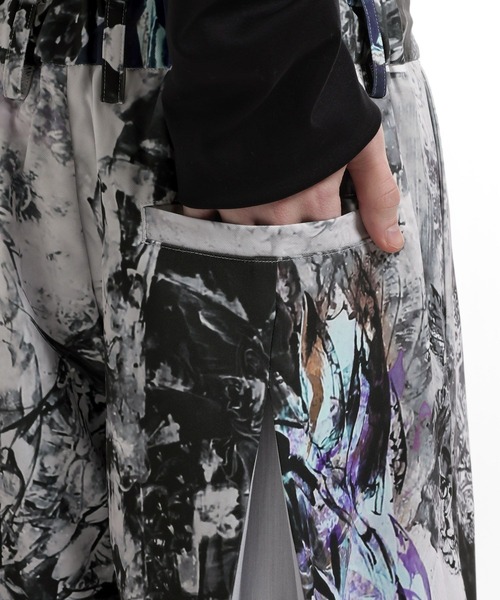 HARE(ハレ)の「HAKAMAガラワイドパンツ by MAO KAWASAKI(HARE)(その他パンツ・メンズ・ホワイト系その他/ブラック系その他・FREE)」の15枚目の写真