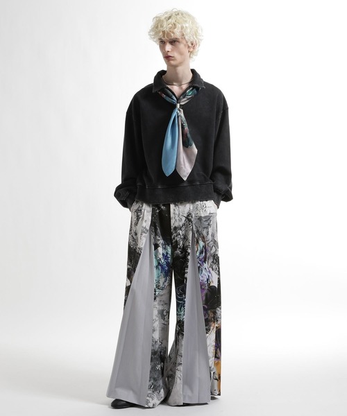 HARE(ハレ)の「HAKAMAガラワイドパンツ by MAO KAWASAKI(HARE)(その他パンツ・メンズ・ホワイト系その他/ブラック系その他・FREE)」の21枚目の写真