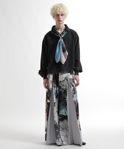 HARE(ハレ)の「HAKAMAガラワイドパンツ by MAO KAWASAKI(HARE)(その他パンツ・メンズ・ホワイト系その他/ブラック系その他・FREE)」の22枚目の写真