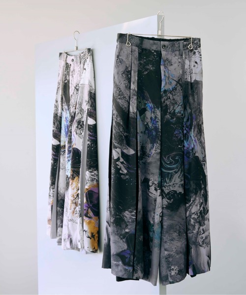 HARE(ハレ)の「HAKAMAガラワイドパンツ by MAO KAWASAKI(HARE)(その他パンツ・メンズ・ホワイト系その他/ブラック系その他・FREE)」の18枚目の写真