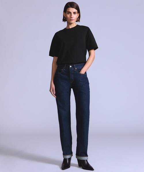 Levi's(リーバイス)の「Levi's/リーバイス BLUETAB(TM) 501(R)70S ジーンズ MADE IN JAPAN(デニムパンツ・レディース・ダークインディゴブルー・23inch/24inch/25inch/26inch/27inch/28inch)」の2枚目の写真