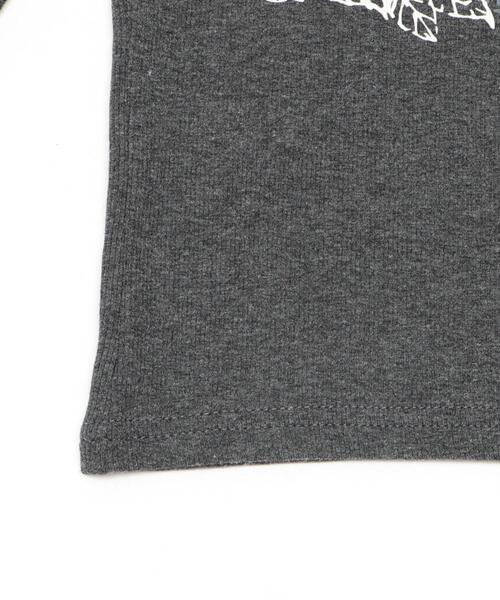 dispark(ディスパーク)の「DISPARK/【26年春夏新作】バタフライスタッズロゴデザイントップ(Tシャツ/カットソー・レディース・ブラウン/ブラック・FREE)」の9枚目の写真