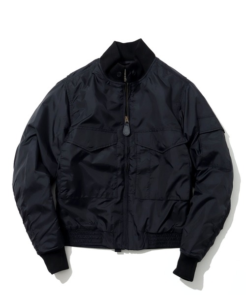 HOUSTON(ヒューストン)の「【HOUSTON/ヒューストン】G-8 FLIGHT JACKET 2nd/G-8フライトジャケット 2nd(ブルゾン・メンズ・オリーブドラブ/ブラック・36/38/40/42)」の1枚目の写真