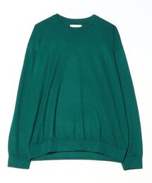 marka（マーカ）の「MARKA / マーカ / WOOL CREW NECK ウォッシャブルウール天竺 / クルーネック（ニット/セーター）」