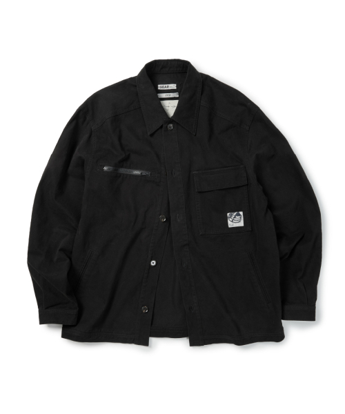 ETCE(イーティーシーイー)の「(GEAR) POCKET COTTON JACKET (BLACK)(その他アウター・レディース・その他・M/L/XL)」の1枚目の写真