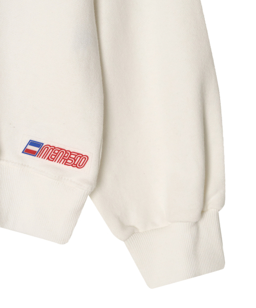 MENASOO(ミナス)の「Menasoo Hearttrack Sweatshirt_White(スウェット・レディース・ホワイト・F)」の7枚目の写真