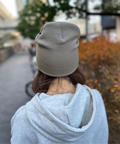 GORGE(ゴージ)の「《英字LOVEメッセージ×存在感デザイン》ニットビーニー帽/秋冬(ニットキャップ/ビーニー・レディース・ブラック/グレー/オフホワイト・F)」の10枚目の写真