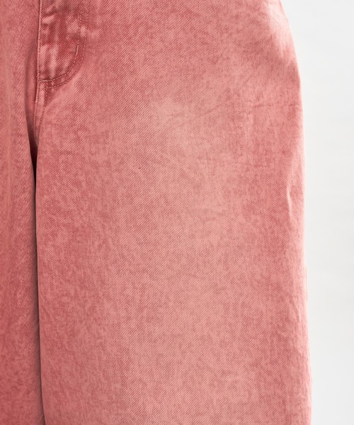 セール】【 3color / 3size 】COLOR WIDE CURVE DENIM / カラーワイド