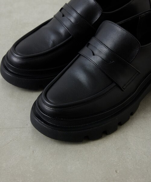 GALLARDAGALANTE(ガリャルダガランテ)の「【2.718】タンクソールローファー(ローファー・レディース・ベージュ/ブラック・38/36/37)」の6枚目の写真