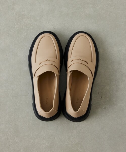 GALLARDAGALANTE(ガリャルダガランテ)の「【2.718】タンクソールローファー(ローファー・レディース・ベージュ/ブラック・38/36/37)」の11枚目の写真