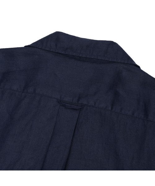 PRODESHIRT（プロデシャツ）の「[セミオーバー] クバンオープンカラーリネンシャツ (ネイビー)（シャツ/ブラウス・メンズ・その他・L/M/XL）」の4枚目の写真