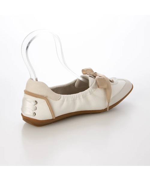 Mode et Jacomo（モードエジャコモ）の「バレエスニーカー（スニーカー・レディース・ブラック/シルバー系その他7/ホワイト・22.5cm/23cm/23.5cm/24cm/24.5cm）」の14枚目の写真