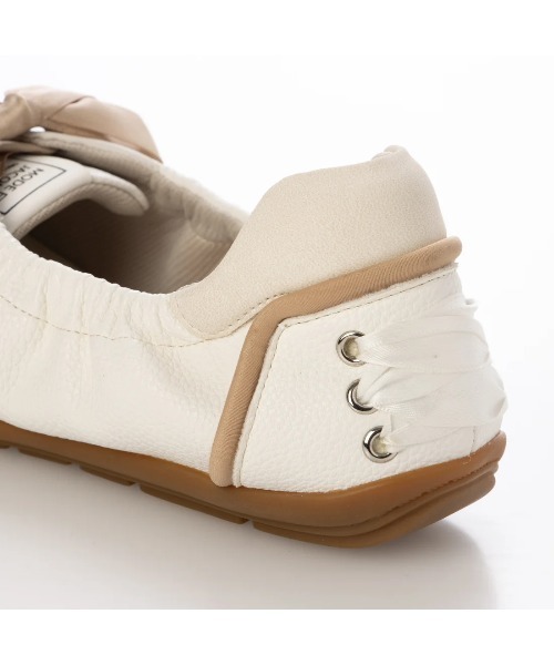 Mode et Jacomo（モードエジャコモ）の「バレエスニーカー（スニーカー・レディース・ブラック/シルバー系その他7/ホワイト・22.5cm/23cm/23.5cm/24cm/24.5cm）」の17枚目の写真