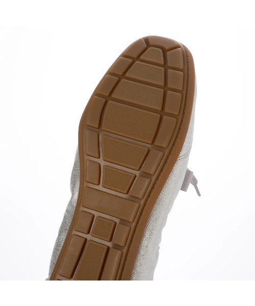 Mode et Jacomo（モードエジャコモ）の「バレエスニーカー（スニーカー・レディース・ブラック/シルバー系その他7/ホワイト・22.5cm/23cm/23.5cm/24cm/24.5cm）」の8枚目の写真