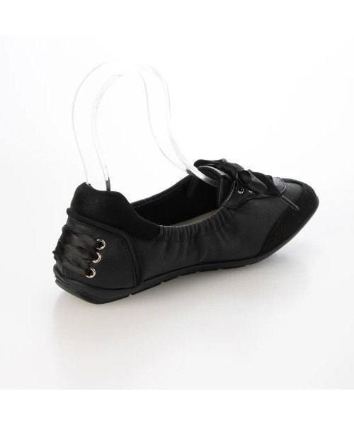 Mode et Jacomo（モードエジャコモ）の「バレエスニーカー（スニーカー・レディース・ブラック/シルバー系その他7/ホワイト・22.5cm/23cm/23.5cm/24cm/24.5cm）」の20枚目の写真