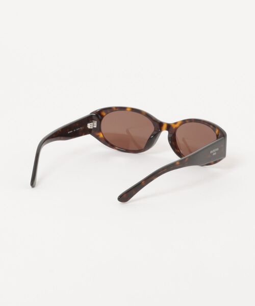 BALENCIAGA(バレンシアガ)の「【BALENCIAGA/バレンシアガ】オーバル サングラス BB0369SK 002(サングラス・レディース・ブラウン・FREE)」の2枚目の写真