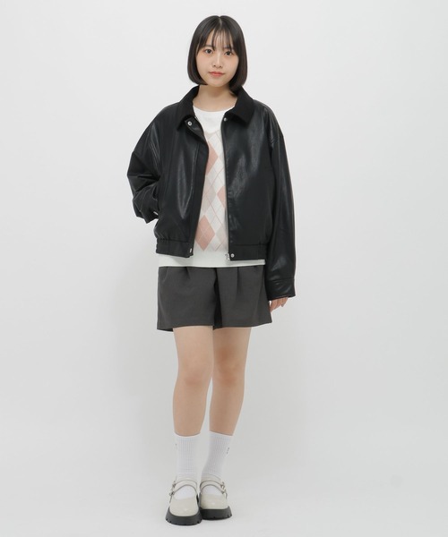 GLOBAL WORK(グローバルワーク)の「2SETベスト長袖T/AND YUA ANY/636242(ベスト・キッズ・イエロー系その他3/ピンク系その他3・MEDIUM/SMALL)」の9枚目の写真