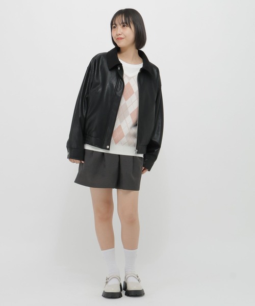 GLOBAL WORK(グローバルワーク)の「2SETベスト長袖T/AND YUA ANY/636242(ベスト・キッズ・イエロー系その他3/ピンク系その他3・MEDIUM/SMALL)」の11枚目の写真