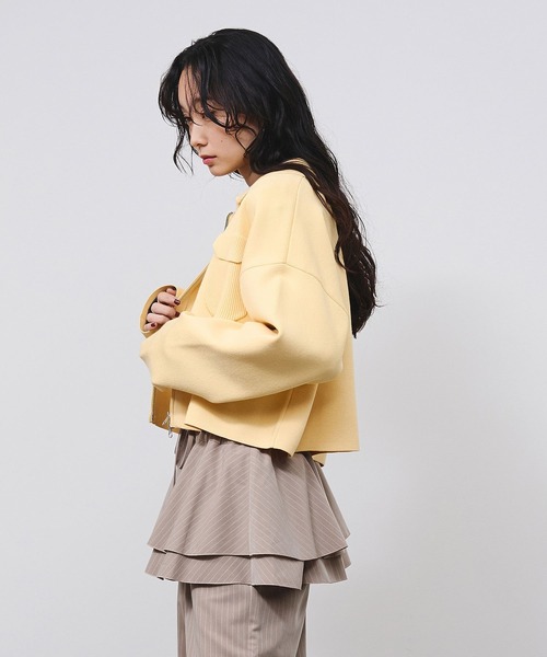 ROSE BUD（ローズバッド）の「POCKET ZIP CARDIGAN（カーディガン/ボレロ・レディース・ピンク・ONE SIZE）」の20枚目の写真