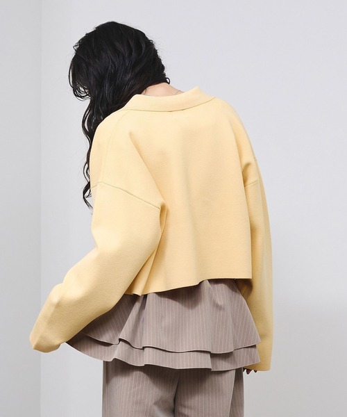 ROSE BUD（ローズバッド）の「POCKET ZIP CARDIGAN（カーディガン/ボレロ・レディース・ピンク・ONE SIZE）」の21枚目の写真