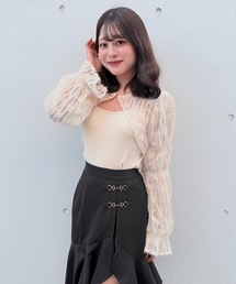 Sheer gather off shoulder tops（その他トップス）｜Rose Muse（ロゼ