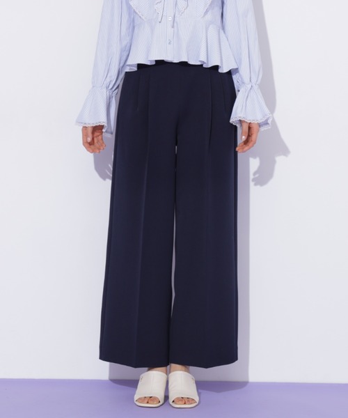 JILL by JILL STUART(ジルバイジルスチュアート)の「メタル釦ストレートイージーパンツ(その他パンツ・レディース・ピンク/グレー/ネイビー・MEDIUM/SMALL)」の11枚目の写真